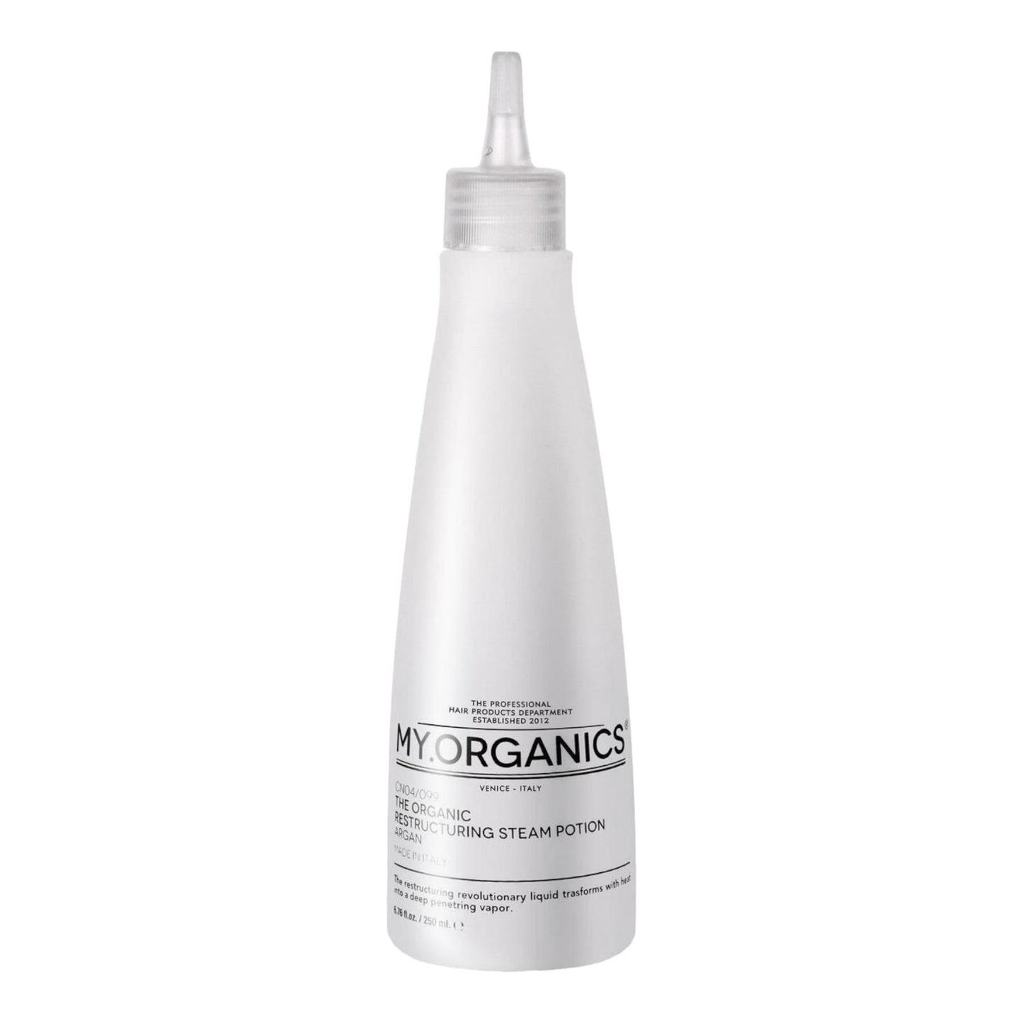 Organic Heat Protection Fluid for Hair Straighteners 250ml